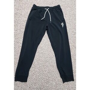 Goat USA OG Fleece Joggers Black  Large Zip Pockets 32x28